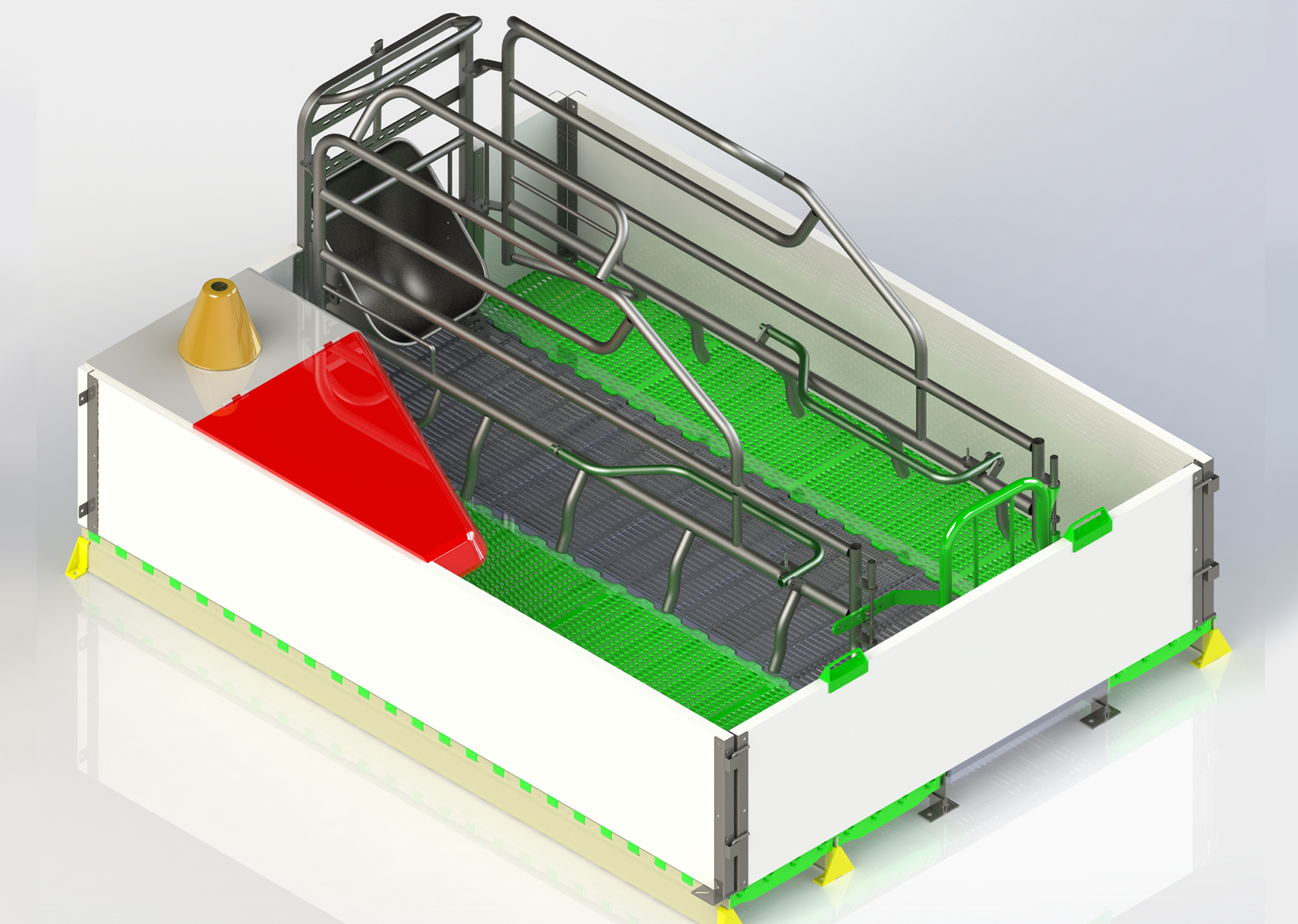 standard farrowing crate