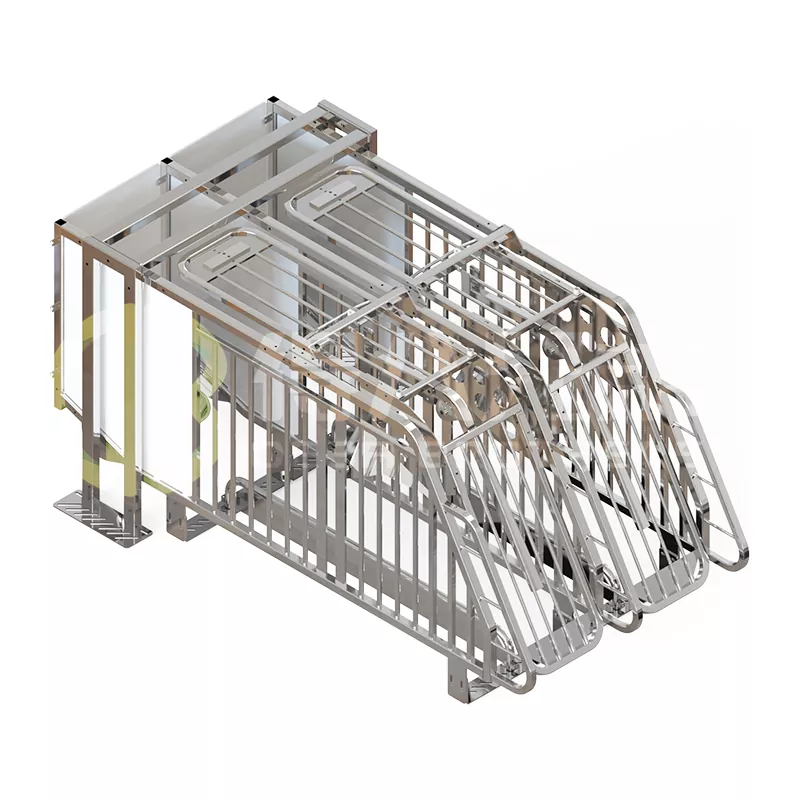 Longer Spanish Free-Access Pig Stalls