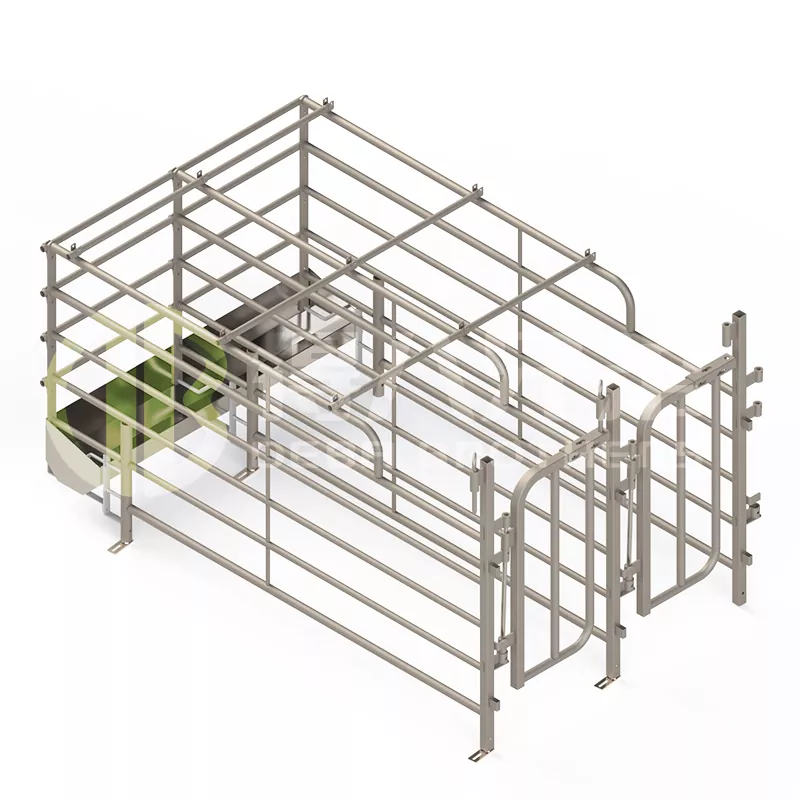 Wider Spanish Free-Access Pig Stalls